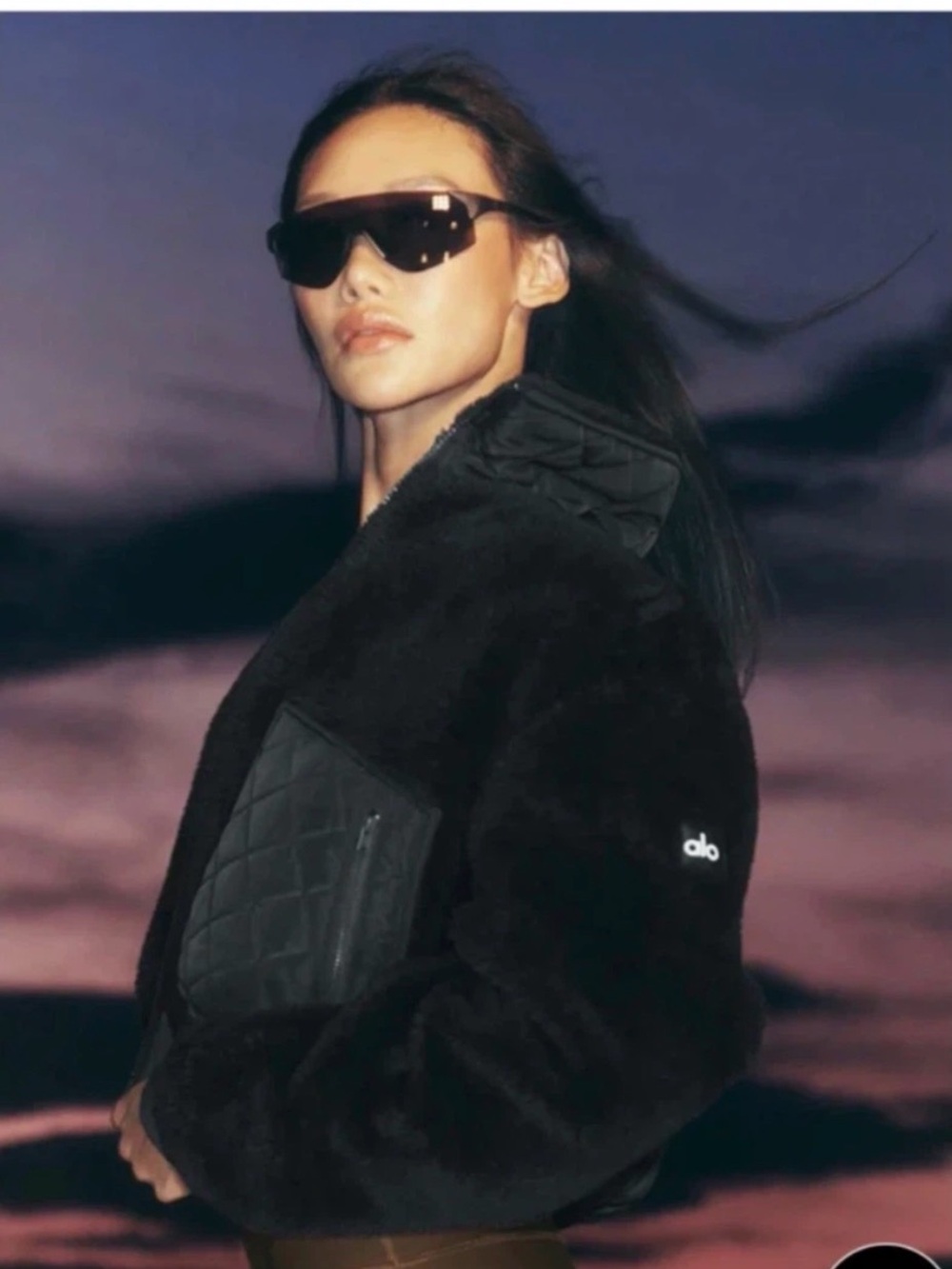 Firm on price
ALO Sherpa Edge Bomber in Black - Picture 3 of 3